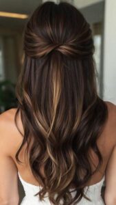 Easy Hairstyles on Long Hair with a neat and professional finish.