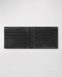 Montblanc luxury leather wallet for men, high-quality craftsmanship and elegant style
