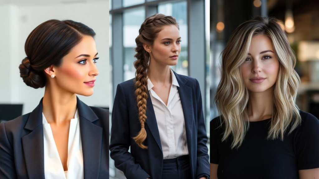 Quick Long Hairstyles for Women at Work