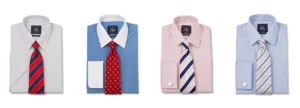 Shirt and tie options