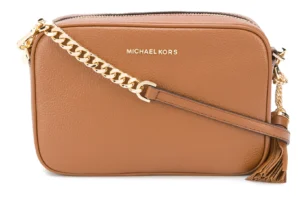 Stylish leather crossbody bag
