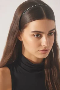 Headband Hairstyles for Long Hair Look 2