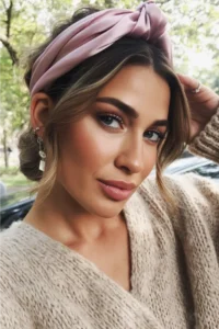 Knotted Headband Style Look 3