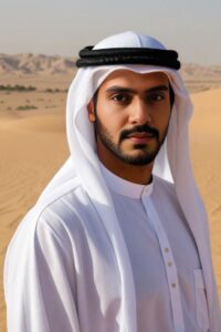 Dubai modern stubble beard