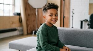 Mid tapper fade haircut for boys