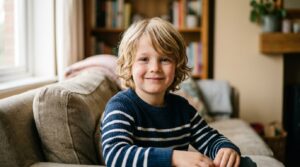 soft scissor cut wavy hair for boys