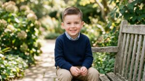 Classic crew cut for little boys