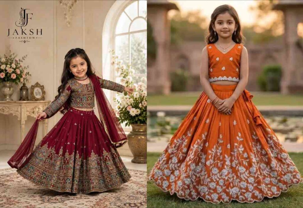 Kids Lehenga Choli Designs for 2026–2027